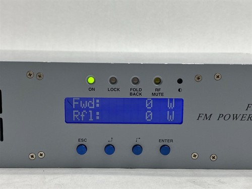 Bext FR300 LCD 300 Watt FM Broadcast Solid State Power Amplifier Amp - Photo 3/6
