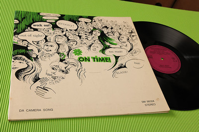 RICK ABAO LP DA CAMERA SONG ORIG GERMANY 1970 GATEFOLD LAMINATED COVER