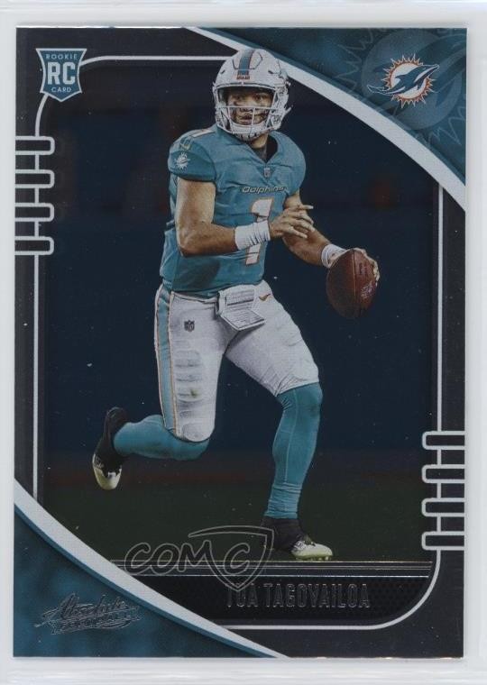 2020 Panini Absolute Rookie Tua Tagovailoa #194 0u79
