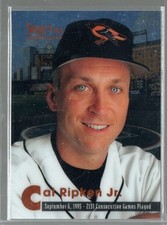 1995 Select Certified #2131 Cal Ripken Jr. Mirror Gold