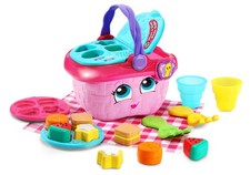 LeapFrog Shapes  Sharing Picnic Basket, Pink - Educational Toddler Toy