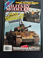 Military Modeler Magazine April 1984 German Army Counterattacks Tanks
