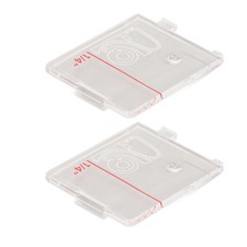 2 Bobbin Cover Plates For Heavy Duty Couture Précise Pour Machine à Coudre En
