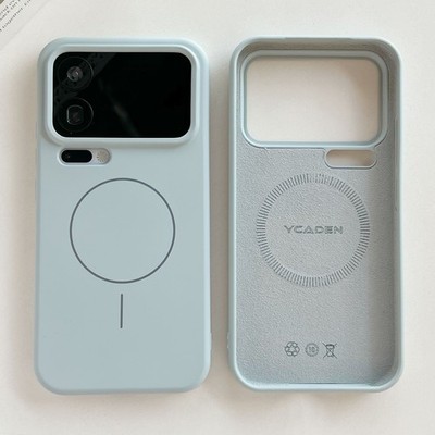For Xiaomi 17 Pro Max Phone Case Soft Liquid Silicone Wireless Charge Cover