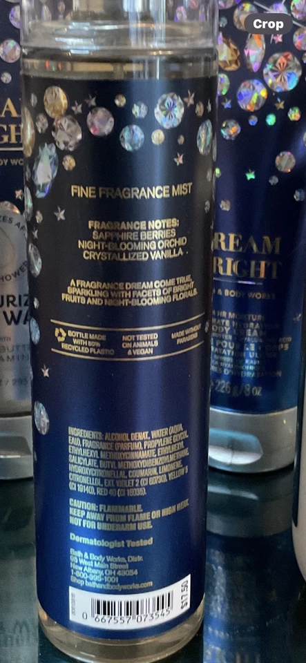 JUEGO RARO Bath & Body Works Dream Bright Body Wash Crema Niebla Gel de Ducha Foto 2 de 4