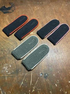 Lot Of 3 Sets Of WW2 German Shoulder Boards Panzer, Arty, Infantry