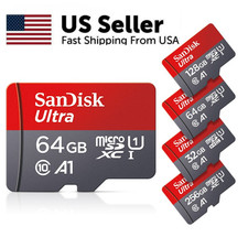 SanDisk Micro SD Card Ultra Memory Card 16GB 32GB 64GB 128GB 256GB 512GB 1TB Lot