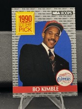 1990-91 NBA Hoops - 1990 Lottery Pick Bo Kimble #397 (RC)