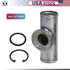 2 51mm Ssqv Sqv Blow Off Valve Adapter Bov Turbo Intercooler Aluminum Pipe