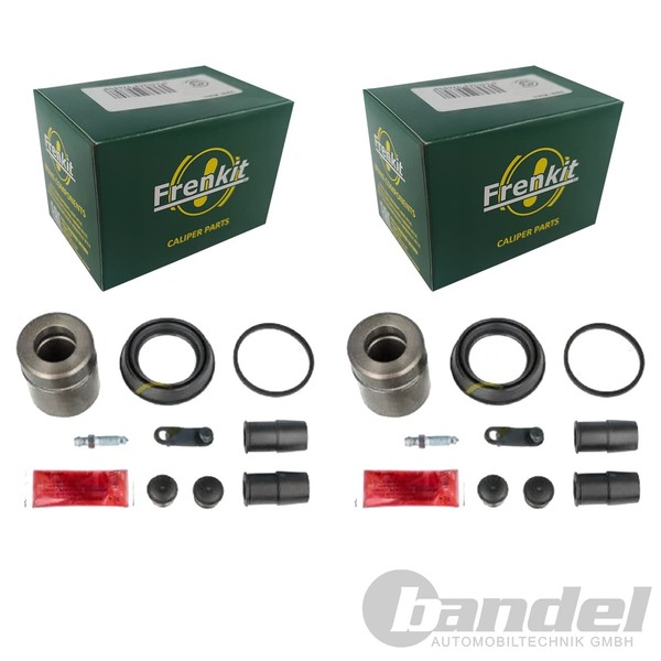 2X Frenkit Reparatursatz Bremssattel Vorne Passend FüR Opel Astra-image