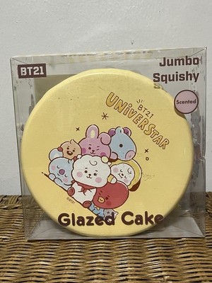 BT21 Universtar Scented Glazed Cake Jumbo Squishy Plush