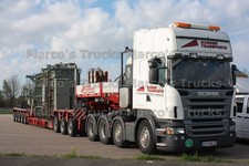 LKW Foto Scania R620 Schwerlasttransporter Deutschland weiß SONDER TRANSP #p1kr