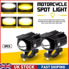 Pair Motorcycle LED Headlight