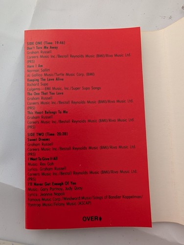 Air Supply 3 Cassette Tape Music Lot Greatest Hits One You love Other Bruises - Picture 7 of 13