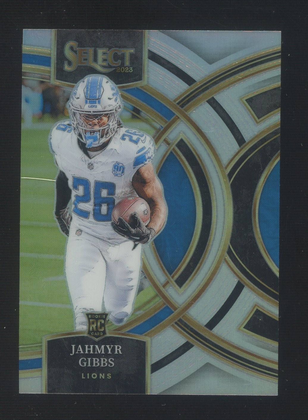 2023 Panini Select Silver Prizm #198 Jahmyr Gibbs Detroit Lions RC Rookie