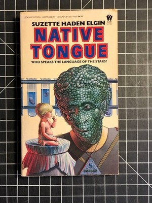 NATIVE TONGUE by Suzette Haden Elgin SIGNED PB 1st/5th