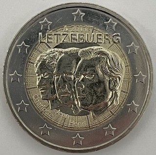 2 Euro Gedenkmünze Luxemburg 2011 Ernennung von Jean zum Statthalter unz.