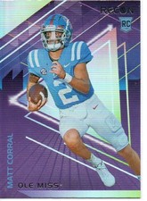 MATT CORRAL NFL ROOKIE CARD 2022 CHRONICLES DRAFT PICKS #9 RECON