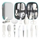 Kit de soins et de toilettage pour b&eacute;b&eacute;, ensemble de s&eacute;curit&eacute; pour b&eacute;b&eacute; 14 en 1 Nursery Hea pour nouveau-n&eacute;