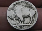 1913 D Buffalo Nickel 5 Cent Piece- Denver, VG Reverse Details- T2, Type 2