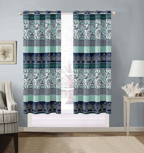 3-Piece Fine Printed Oversize (100" X 95") Quilt Set Reversible Bedspread Cov... - Picture 3 of 4