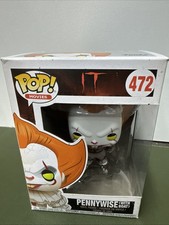 CAJA DAÑADA Funko Pop! Películas: It - Pennywise con barco figura de vinilo #472