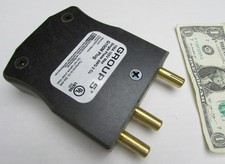 Marinco Group 5 Inline Male Stage Pin Connector Plugs 100A 125V 2AWG 4AWG G100M