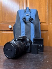 Canon EOS 80D Digital SLR Camera EF 28-135mm IS USM Lens Bag Battery Charger