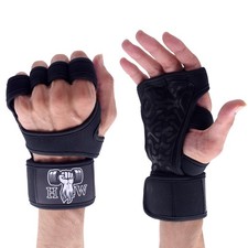 HW Weight Lifting Gloves   Built-in Wrist Wraps for Unbeatable Support in Gym...