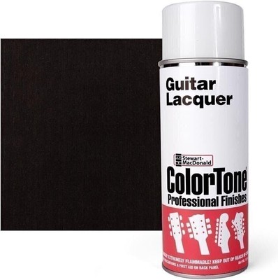 ColorTone Black Aerosol Guitar Lacquer, Sunburst Black (3889)