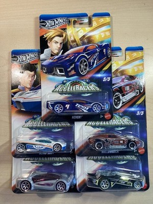 Hot wheels Acceleracers 2026 Silver Series Set Revert Hollowback neu auf Karten