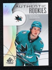 2024-25 Upper Deck SP Game Used Authentic Rookies Macklin Celebrini #215 0u20