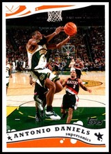 2005 Antonio Daniels Topps BASKETBALL #119 Seattle SuperSonics
