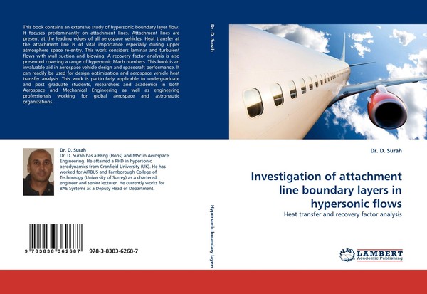 Investigation Of Attachment Line Boundary Layers In Hypersonic Flows D. Surah-image