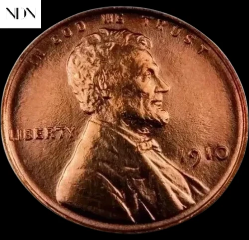 1910 Lincoln Wheat Penny Cent - Gem BU Red