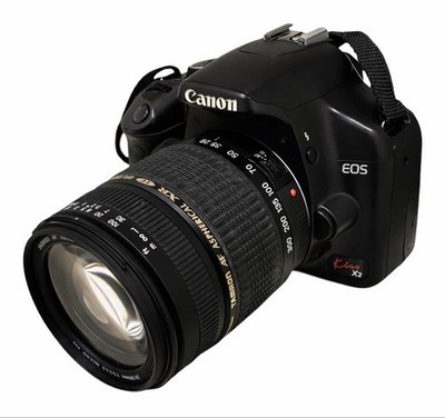 Canon EOS Kiss X2 DSLR Camera with Tamron 28-300mm Zoom Lens Tested