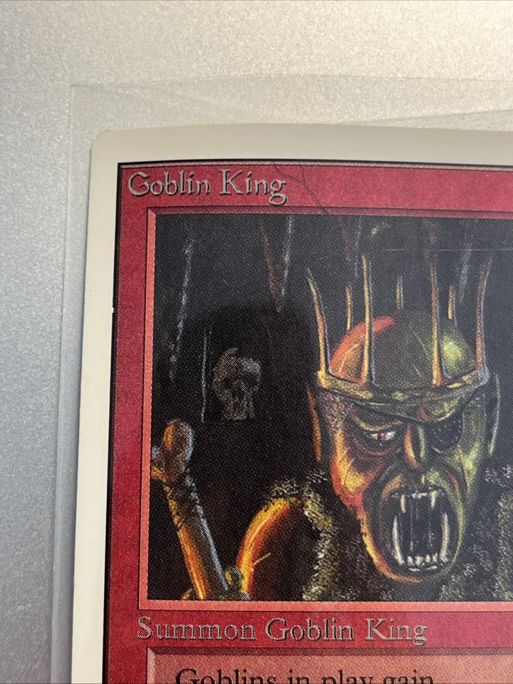 Goblin King - Unlimited Edition MTG (1993) Magic the Gathering Warped See Pics - Image 2 of 4