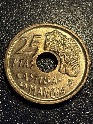 Spanien 1996, 25 Pesetas Castilla La Mancha