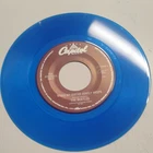 The Beatles While My Guitar Gently Weeps / Blackbird Blue Vinyl 7" Single Capit…