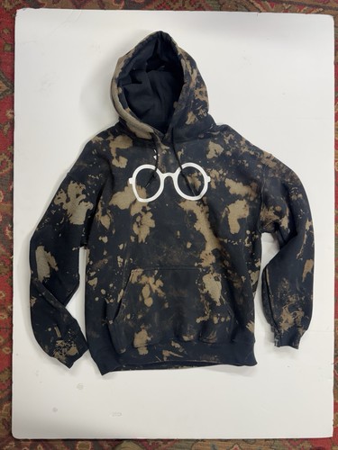 Harry Potter  DryBlend Bleach Splatter Hoodie Men's L