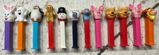 PEZ dispensers lot of 12 plus 13 candy refills