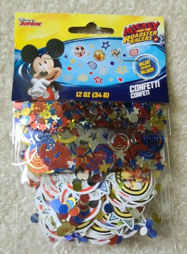 Disney Mickey Mouse Roadster Cumpleaños Fiesta Decoraciones Kit De Lujo 83 Piezas Nuevo Foto 3 de 4