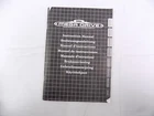 Sega Mega Drive Instruction Manual Only