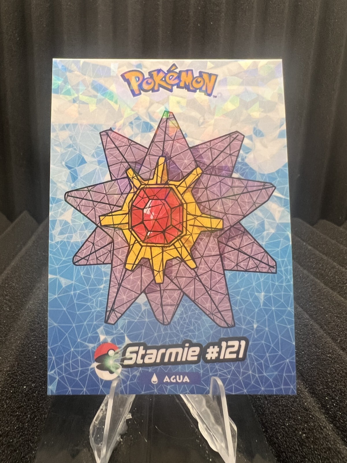 Starmie Cracked Ice Holo Crystal Collection 2024 Pokemon Card