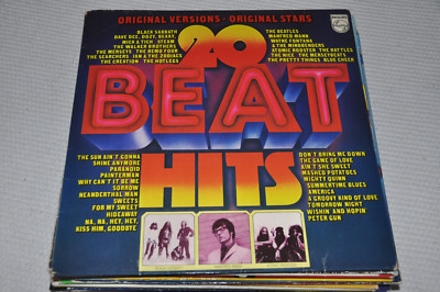 VA Sampler - 20 Beat Hits - Rock Pop 60s 70s - Album Vinyl Schallplatte LP