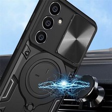 For Samsung A05 A15 A25 A35 A55 Magnetic Rugged Hard Case Cover Screen Protector