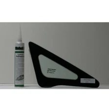 Fits 2006-2011 Honda Civic 4Door Sedan Passenger/Right Front Vent Glass +Glue