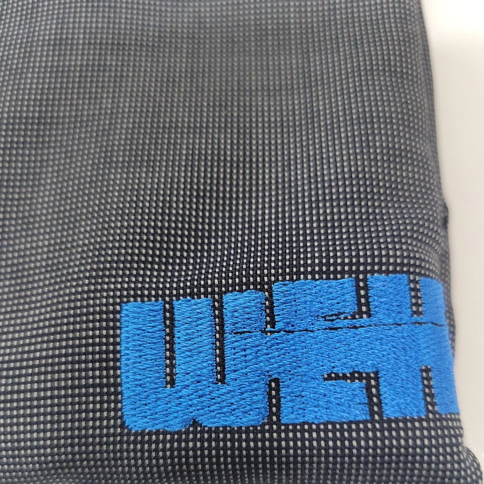 Camisa manga larga micro puntos negra con logotipo WEHR para hombre 2XL Foto 4 de 4