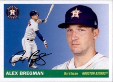 2020 Topps Archives ALEX BREGMAN 1955 Style Base Card Astros #31