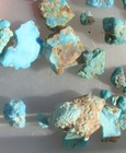 Darling Darlene Spiderweb Turquoise Un Drilled Nuggets Beads NEV 457 KTS  — photo 5